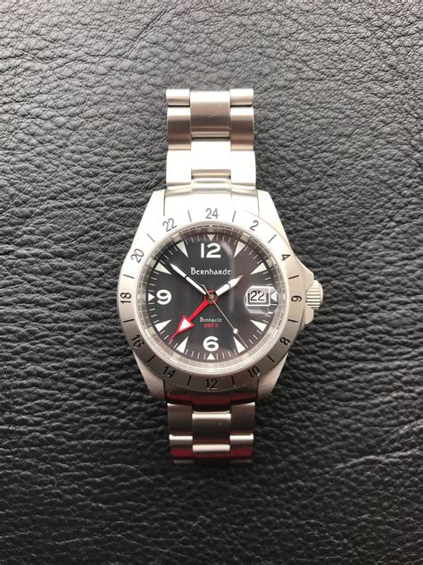 bernhardt binnacle gmt ii vs rolex|Bernhardt's Binnacle GMT .